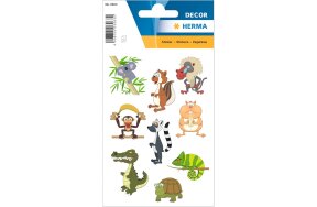 HERMA STICKER DECOR N.3063 "ZOO ANIMALS"